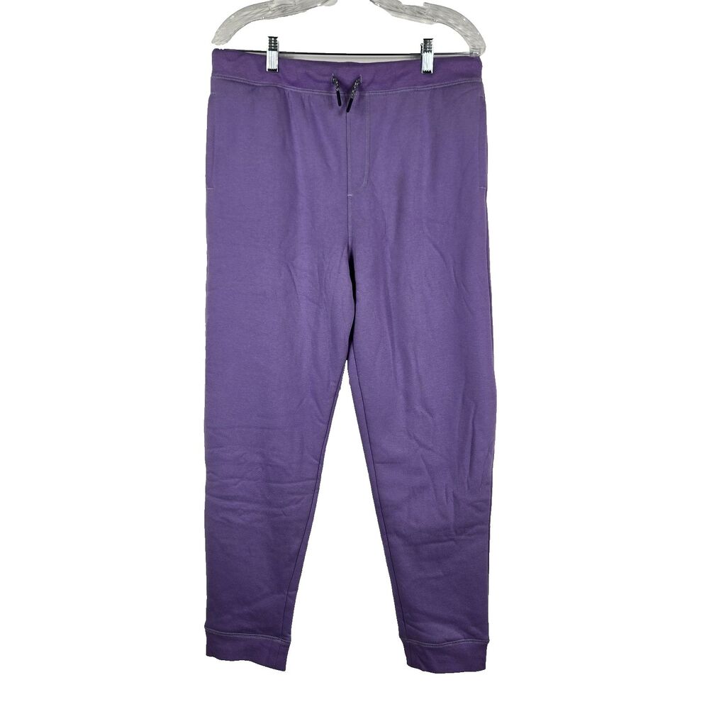 Land's End Girl's Size XXL‎ 18-20 Husky Fleece Lined Purple Pants NWOT